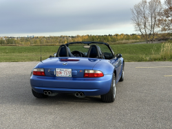 1999 BMW M Roadster in Estoril Blue Metallic over Estoril Blue & Black Nappa