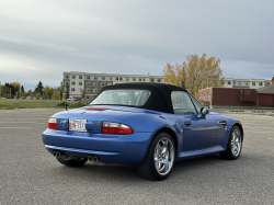 1999 BMW M Roadster in Estoril Blue Metallic over Estoril Blue & Black Nappa
