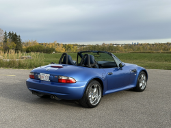 1999 BMW M Roadster in Estoril Blue Metallic over Estoril Blue & Black Nappa