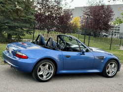 1999 BMW M Roadster in Estoril Blue Metallic over Estoril Blue & Black Nappa