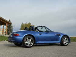 1999 BMW M Roadster in Estoril Blue Metallic over Estoril Blue & Black Nappa