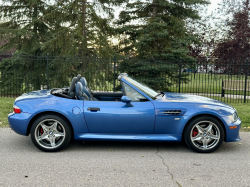 1999 BMW M Roadster in Estoril Blue Metallic over Estoril Blue & Black Nappa