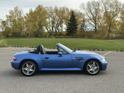 1999 BMW M Roadster in Estoril Blue Metallic over Estoril Blue & Black Nappa