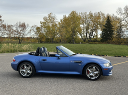 1999 BMW M Roadster in Estoril Blue Metallic over Estoril Blue & Black Nappa