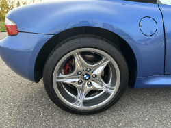 1999 BMW M Roadster in Estoril Blue Metallic over Estoril Blue & Black Nappa