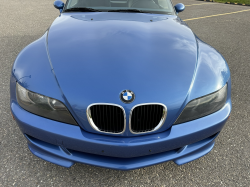 1999 BMW M Roadster in Estoril Blue Metallic over Estoril Blue & Black Nappa