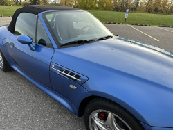 1999 BMW M Roadster in Estoril Blue Metallic over Estoril Blue & Black Nappa