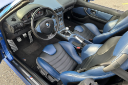 1999 BMW M Roadster in Estoril Blue Metallic over Estoril Blue & Black Nappa