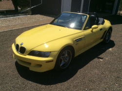 1999 BMW M Roadster in Dakar Yellow 2 over Black Nappa