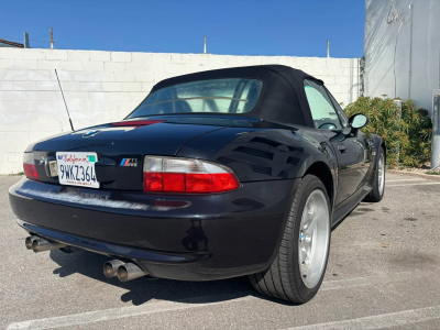2000 BMW M Roadster in Cosmos Black Metallic over Black Nappa