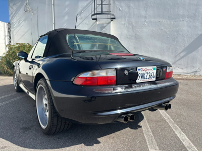 2000 BMW M Roadster in Cosmos Black Metallic over Black Nappa