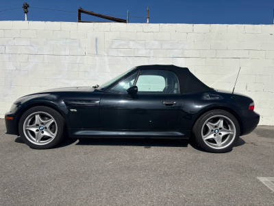 2000 BMW M Roadster in Cosmos Black Metallic over Black Nappa
