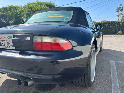 2000 BMW M Roadster in Cosmos Black Metallic over Black Nappa