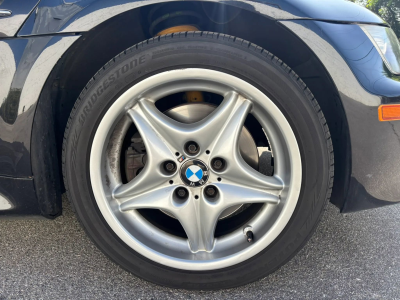 2000 BMW M Roadster in Cosmos Black Metallic over Black Nappa