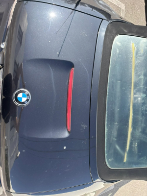 2000 BMW M Roadster in Cosmos Black Metallic over Black Nappa