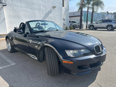 2000 BMW M Roadster in Cosmos Black Metallic over Black Nappa