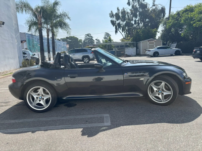 2000 BMW M Roadster in Cosmos Black Metallic over Black Nappa