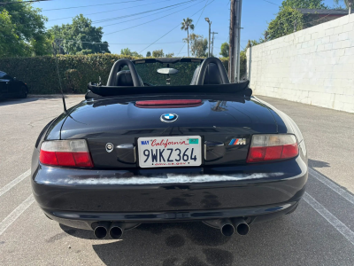 2000 BMW M Roadster in Cosmos Black Metallic over Black Nappa