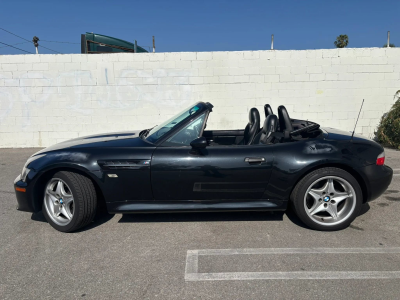 2000 BMW M Roadster in Cosmos Black Metallic over Black Nappa