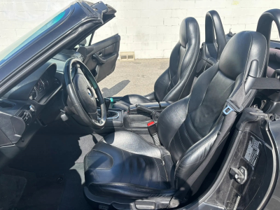 2000 BMW M Roadster in Cosmos Black Metallic over Black Nappa