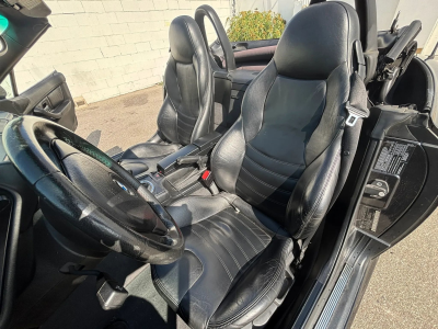 2000 BMW M Roadster in Cosmos Black Metallic over Black Nappa