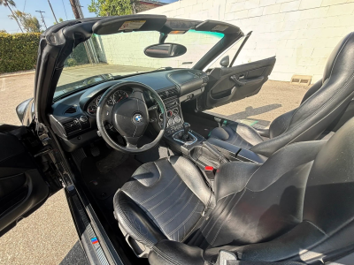 2000 BMW M Roadster in Cosmos Black Metallic over Black Nappa