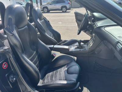 2000 BMW M Roadster in Cosmos Black Metallic over Black Nappa