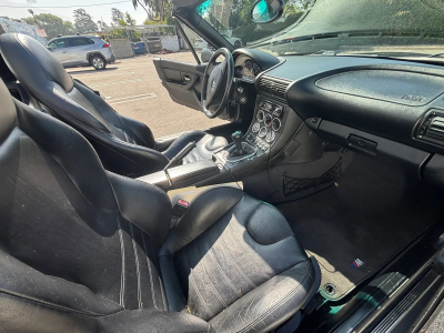 2000 BMW M Roadster in Cosmos Black Metallic over Black Nappa