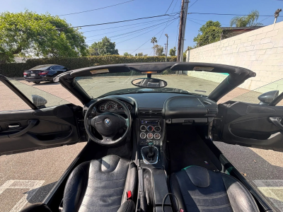 2000 BMW M Roadster in Cosmos Black Metallic over Black Nappa