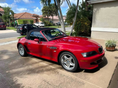 2000 BMW M Roadster in Imola Red 2 over Imola Red & Black Nappa