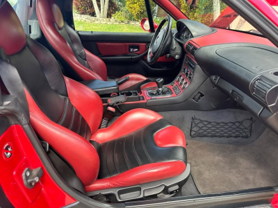 2000 BMW M Roadster in Imola Red 2 over Imola Red & Black Nappa