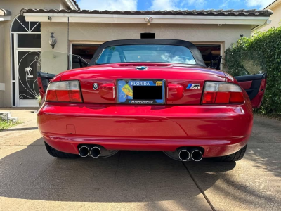 2000 BMW M Roadster in Imola Red 2 over Imola Red & Black Nappa