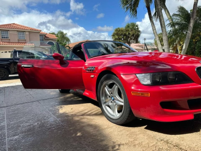 2000 BMW M Roadster in Imola Red 2 over Imola Red & Black Nappa