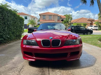 2000 BMW M Roadster in Imola Red 2 over Imola Red & Black Nappa