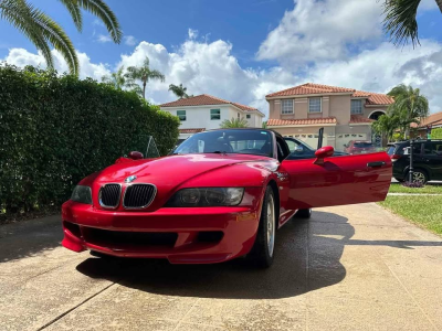 2000 BMW M Roadster in Imola Red 2 over Imola Red & Black Nappa