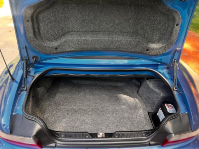2000 BMW M Roadster in Estoril Blue Metallic over Estoril Blue & Black Nappa