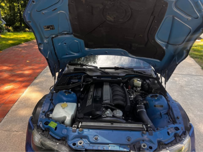2000 BMW M Roadster in Estoril Blue Metallic over Estoril Blue & Black Nappa