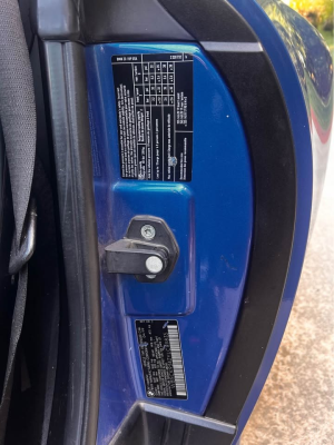 2000 BMW M Roadster in Estoril Blue Metallic over Estoril Blue & Black Nappa