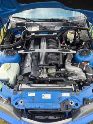 2000 BMW M Roadster in Estoril Blue Metallic over Estoril Blue & Black Nappa
