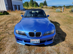 2000 BMW M Roadster in Estoril Blue Metallic over Black Nappa