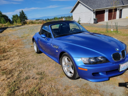 2000 BMW M Roadster in Estoril Blue Metallic over Black Nappa