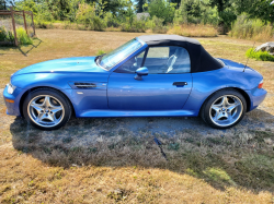 2000 BMW M Roadster in Estoril Blue Metallic over Black Nappa