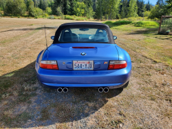 2000 BMW M Roadster in Estoril Blue Metallic over Black Nappa