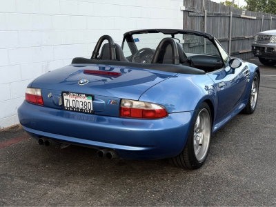 2000 BMW M Roadster in Estoril Blue Metallic over Black Nappa