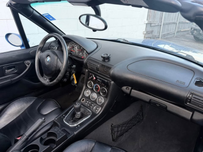 2000 BMW M Roadster in Estoril Blue Metallic over Black Nappa