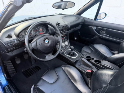 2000 BMW M Roadster in Estoril Blue Metallic over Black Nappa