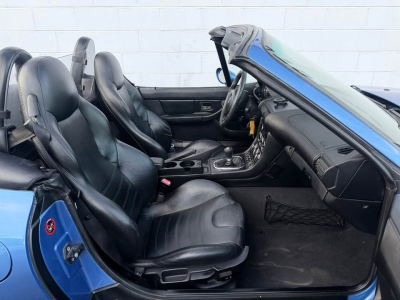 2000 BMW M Roadster in Estoril Blue Metallic over Black Nappa