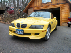 2000 BMW M Roadster in Dakar Yellow 2 over Black Nappa