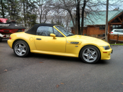 2000 BMW M Roadster in Dakar Yellow 2 over Black Nappa