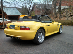 2000 BMW M Roadster in Dakar Yellow 2 over Black Nappa